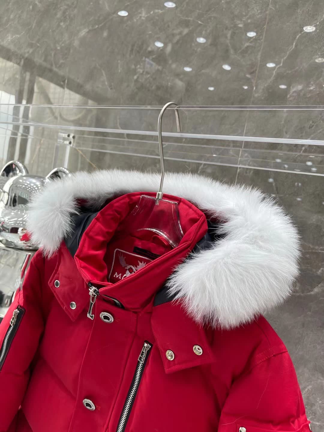 Moose Knuckles Hooded Down Jacket Moose Knuckles Hooded Down Jacket